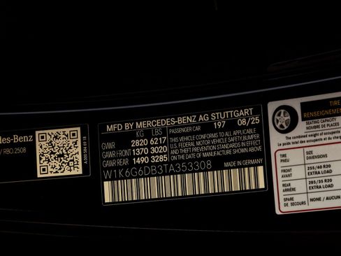 New 2026 Mercedes-Benz S 500 4MATIC image 35