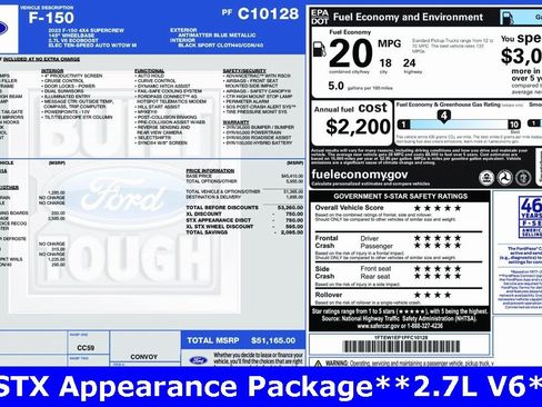 Used 2023 Ford F150 XL w/ STX Appearance Package image 2