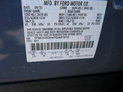 New 2026 Ford Explorer Active image 27