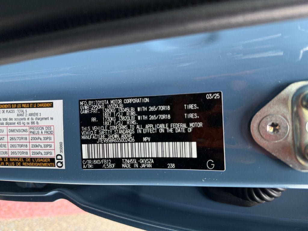 Used 2025 Toyota 4Runner TRD Off-Road AWD/4WD image 36
