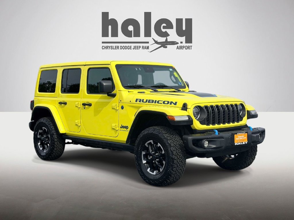Used 2024 Jeep Wrangler Unlimited Rubicon 4xe AWD/4WD image 1