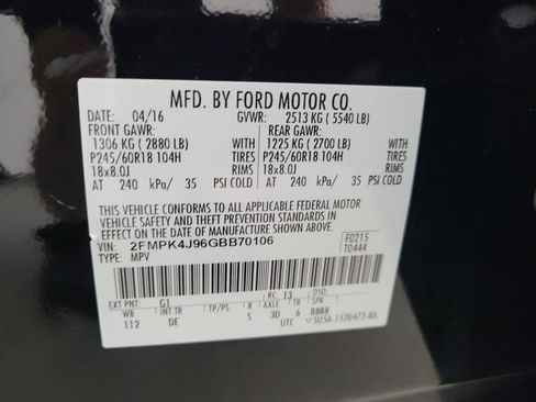 Used 2016 Ford Edge SEL AWD/4WD image 33