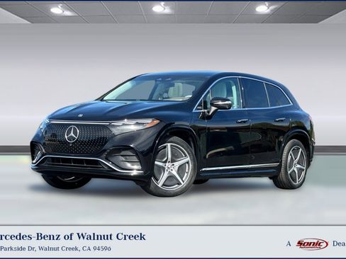Used 2023 Mercedes-Benz EQS 580 4MATIC SUV image 1