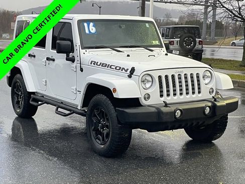 Used 2016 Jeep Wrangler Unlimited Rubicon w/ Dual Top Group image 1