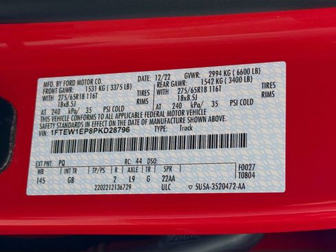 Used 2023 Ford F150 XL w/ STX Appearance Package image 31