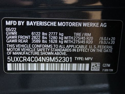 Used 2022 BMW X5 sDrive40i w/ Premium Package image 33