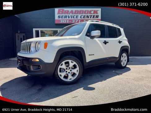 Used 2018 Jeep Renegade Limited w/ UConnect 8.4 Nav Group image 1