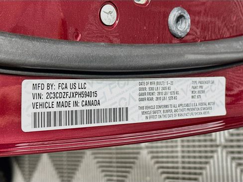Used 2023 Dodge Challenger R/T Scat Pack w/ Plus Package RWD image 12