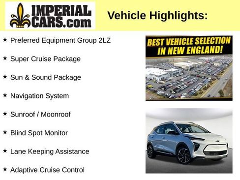 Used 2023 Chevrolet Bolt EUV Premier w/ Sun & Sound Package image 7