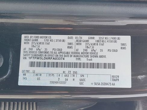 Used 2024 Ford F150 XLT w/ Mobile Office Package image 15