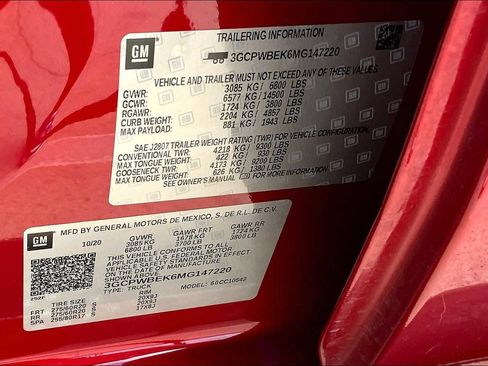 Used 2021 Chevrolet Silverado 1500 Custom RWD image 37