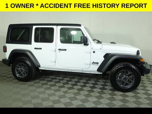 Certified 2025 Jeep Wrangler Unlimited Sport AWD/4WD image 2
