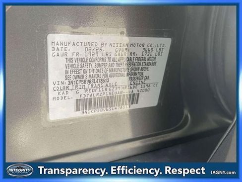 Certified 2025 Nissan Kicks Play S image 18