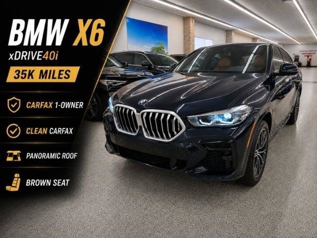 Used 2022 BMW X6 xDrive40i w/ M Sport Package AWD/4WD image 1
