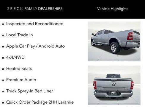 Used 2021 RAM 3500 Laramie AWD/4WD image 15