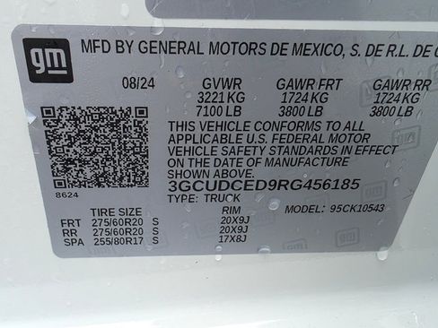 Certified 2024 Chevrolet Silverado 1500 Custom Trail Boss w/ LPO, Dark Essentials Package image 34