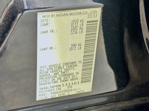 Used 2013 Nissan Altima 2.5 S FWD image 12