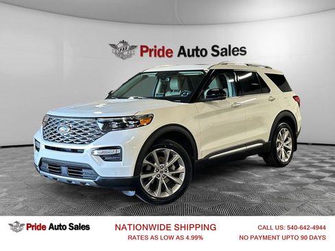 Used 2021 Ford Explorer Platinum w/ Equipment Group 601A AWD/4WD image 1