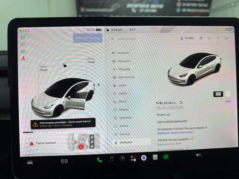 Used 2021 Tesla Model 3 Performance AWD/4WD image 2