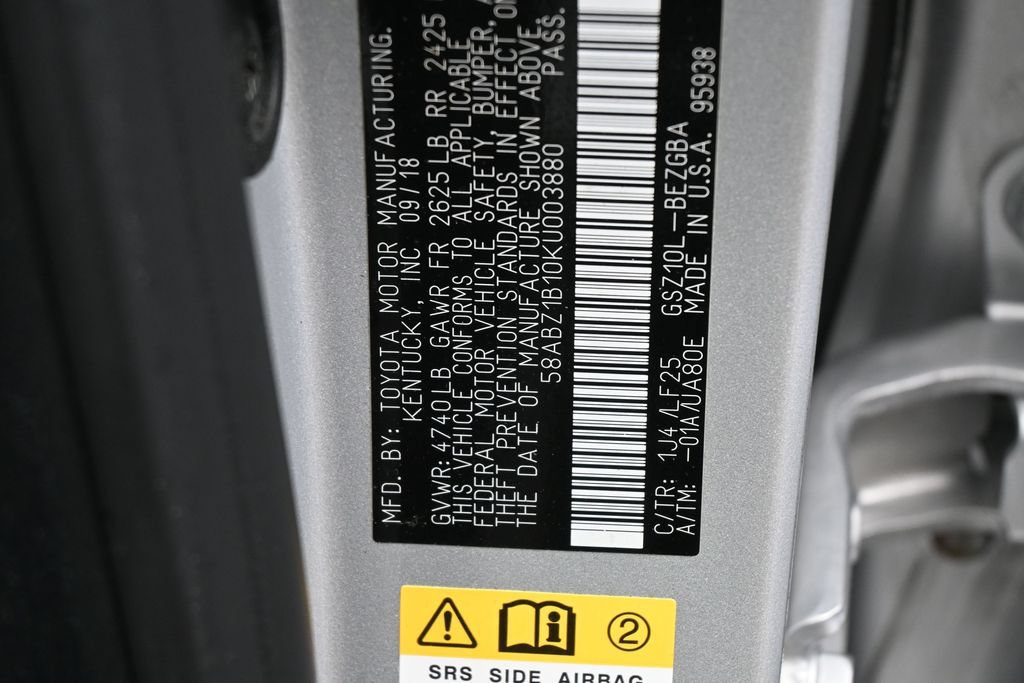 Used 2019 Lexus ES 350 F Sport w/ Accessory Package 2 FWD image 17