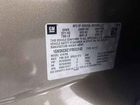 Used 2015 Chevrolet Tahoe LTZ image 13