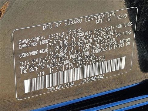 Used 2021 Subaru Crosstrek 2.0i Premium image 24