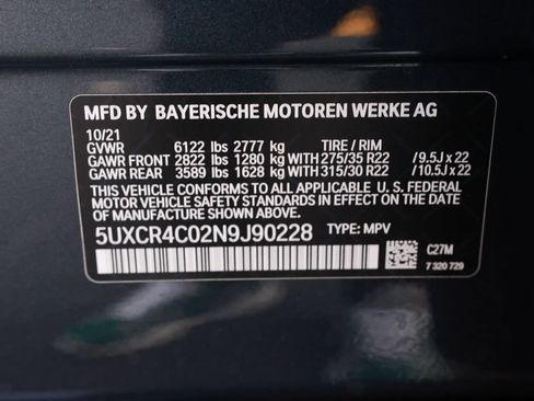 Used 2022 BMW X5 sDrive40i w/ M Sport Package RWD image 49