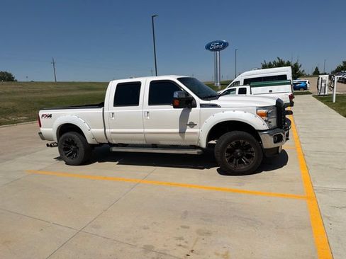 Used 2014 Ford F350 Lariat w/ Chrome Package AWD/4WD image 2