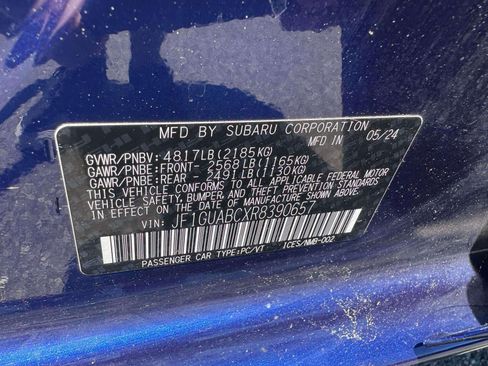 Certified 2024 Subaru Impreza 2.0i AWD/4WD image 13