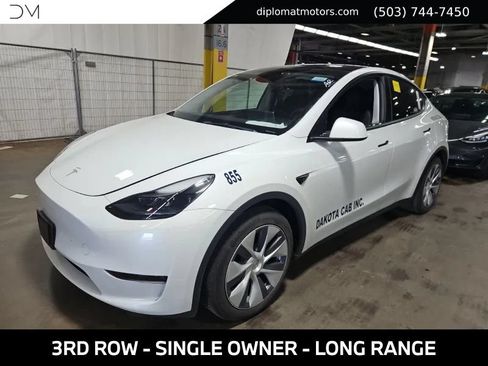 Used 2023 Tesla Model Y Long Range AWD/4WD image 1