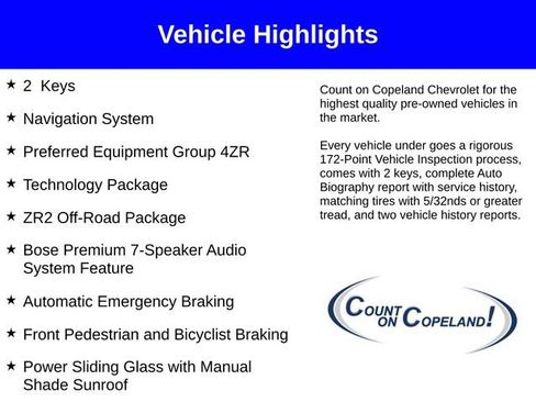 Certified 2026 Chevrolet Colorado ZR2 w/ Technology Package AWD/4WD image 4