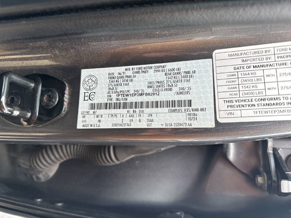 Used 2021 Ford F150 XLT w/ Equipment Group 301A Mid AWD/4WD image 21