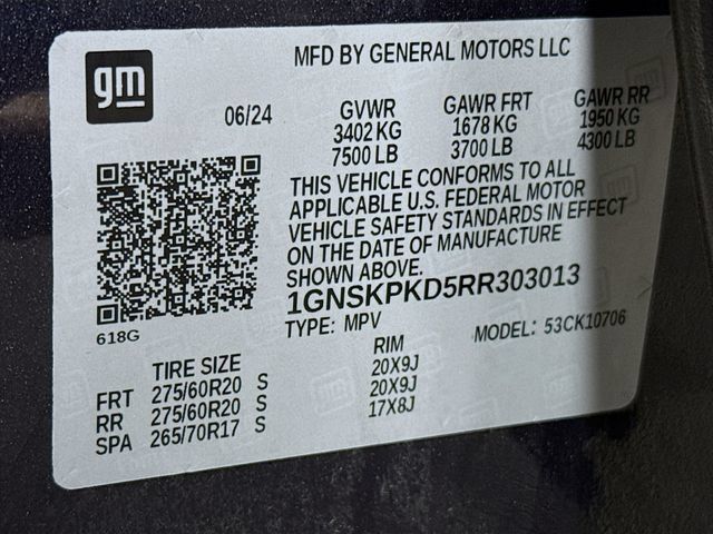 Used 2024 Chevrolet Tahoe Z71 w/ Max Trailering Package AWD/4WD image 33