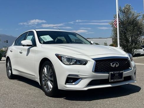 Certified 2024 INFINITI Q50 Luxe w/ Cargo Package RWD image 7