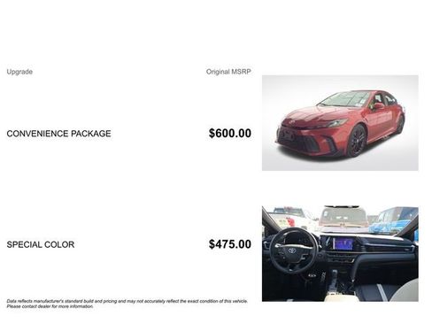 Used 2025 Toyota Camry SE w/ Convenience Package FWD image 3
