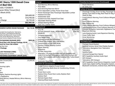 New 2026 GMC Sierra 1500 Denali AWD/4WD image 47