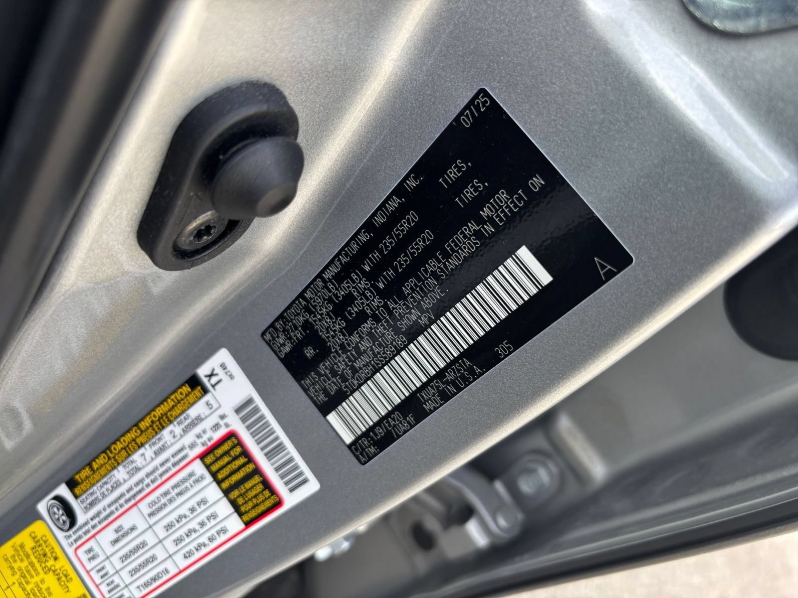 Used 2025 Toyota Highlander XSE AWD/4WD image 29