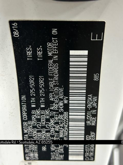 Used 2017 Lexus LX 570 4WD w/ Luxury Package image 35