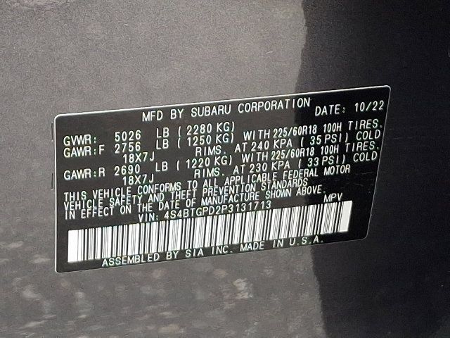 Used 2023 Subaru Outback Touring XT AWD/4WD image 29