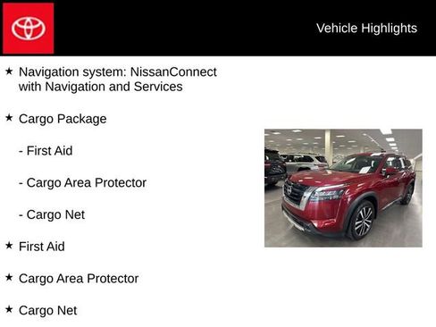 Used 2025 Nissan Pathfinder Platinum w/ Cargo Package FWD image 5