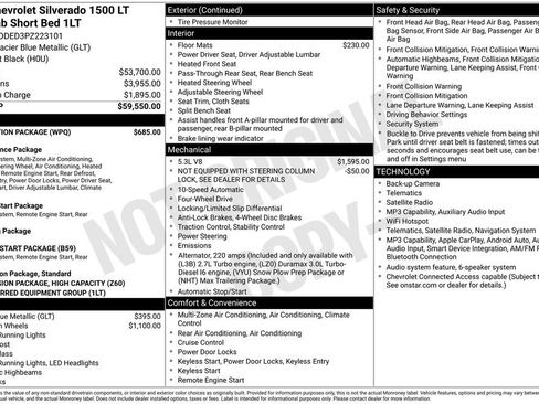 Used 2023 Chevrolet Silverado 1500 LT w/ Protection Package AWD/4WD image 6