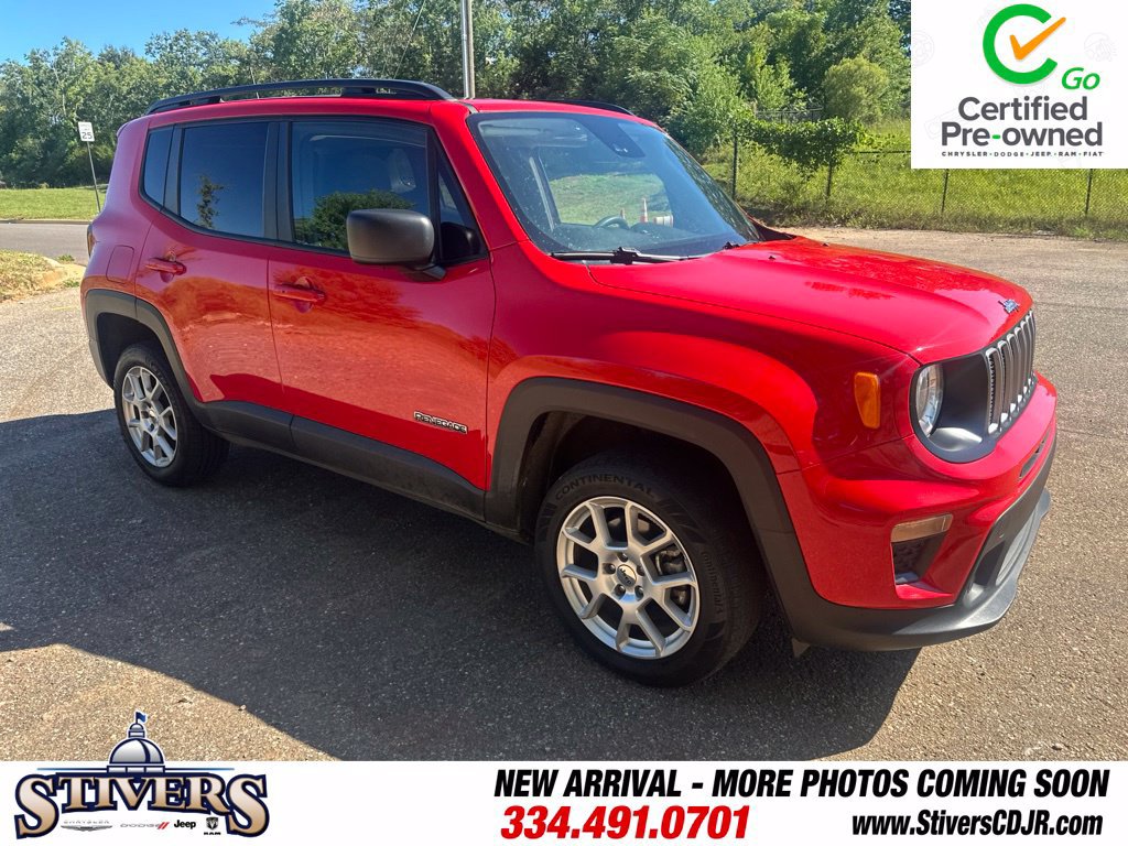 Certified 2022 Jeep Renegade Latitude w/ Sun/Sound Group AWD/4WD image 1