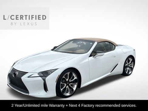 Used 2022 Lexus LC 500 Convertible w/ Touring Package RWD image 4