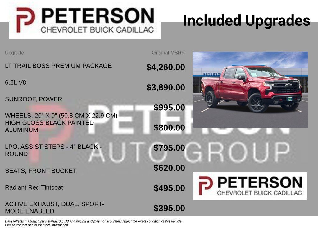 Certified 2024 Chevrolet Silverado 1500 LT Trail Boss w/ LT Trail Boss Premium Package AWD/4WD image 11