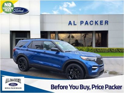 Certified 2022 Ford Explorer ST-Line w/ Class IV Trailer Tow Package