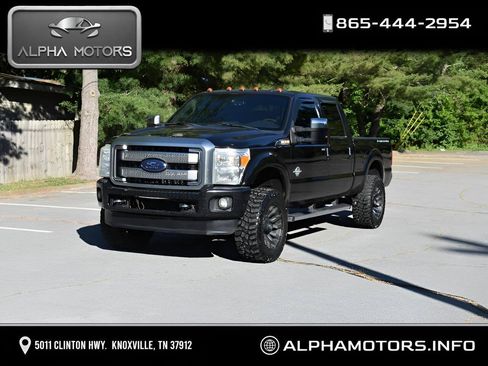 Used 2015 Ford F350 Platinum w/ Platinum Package AWD/4WD image 1
