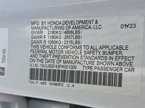 Used 2023 Acura TLX w/ Technology Package FWD image 34