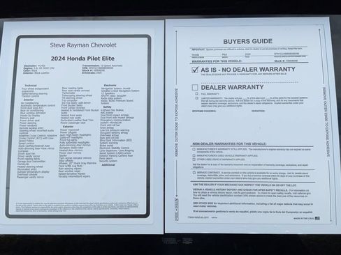 Used 2024 Honda Pilot Elite image 25
