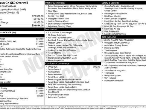 Used 2025 Lexus GX 550 image 20