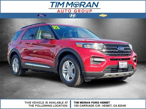 Certified 2021 Ford Explorer XLT w/ Equipment Group 202A image 1